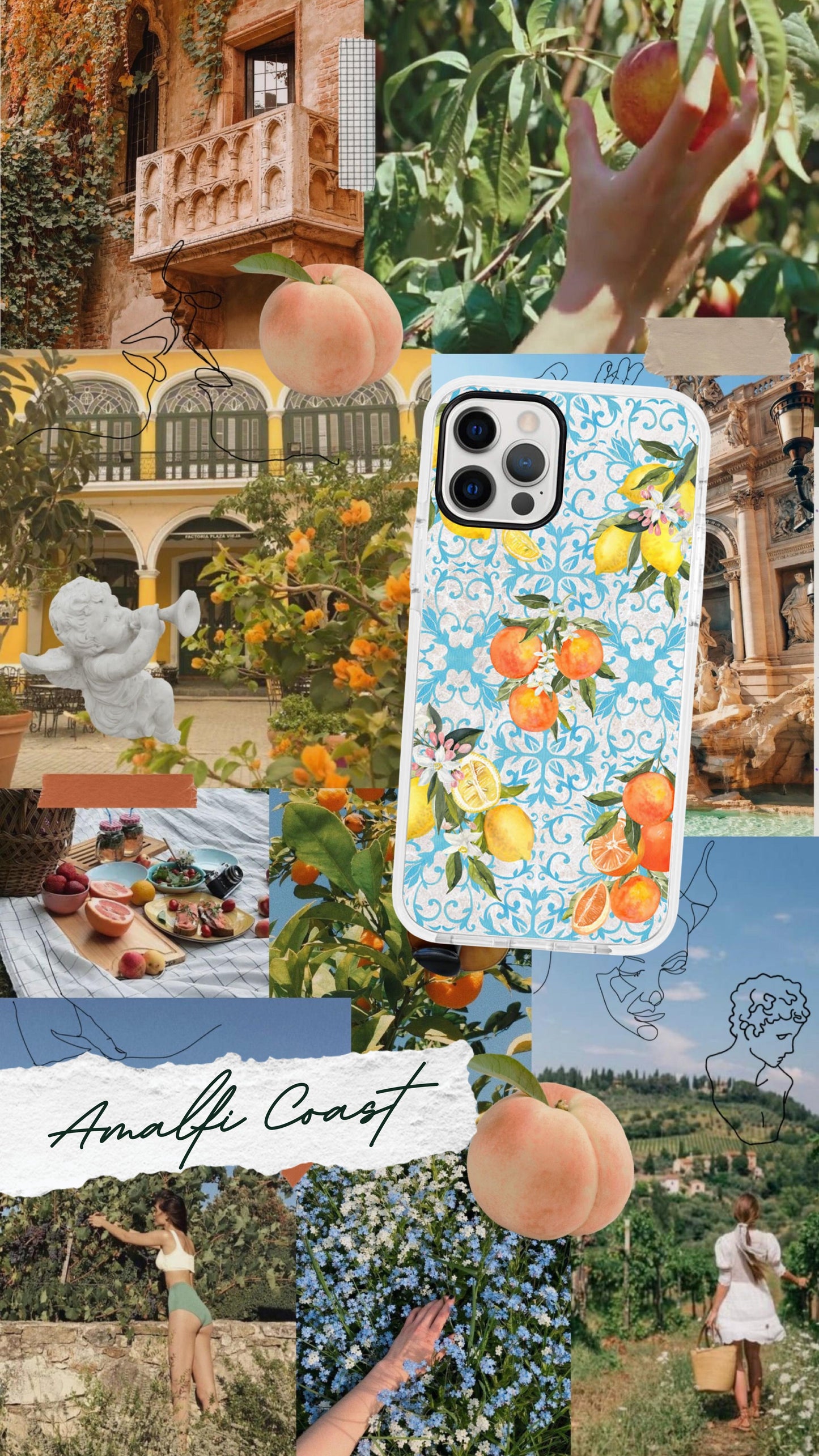 Amalfi Coast iPhone Case