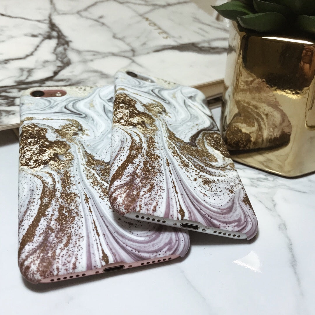 Gold Marble Case (4371464880181)