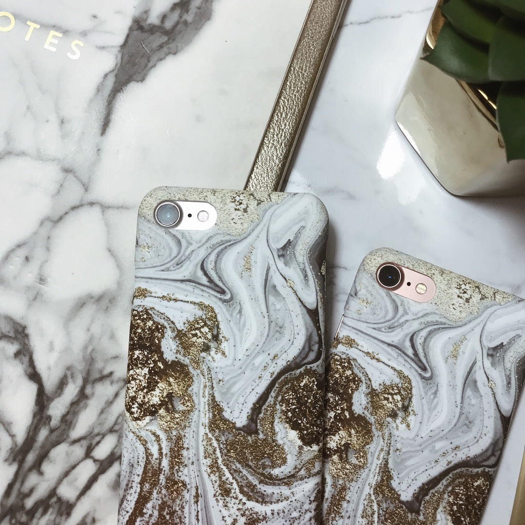 Gold Marble Case (4371464880181)