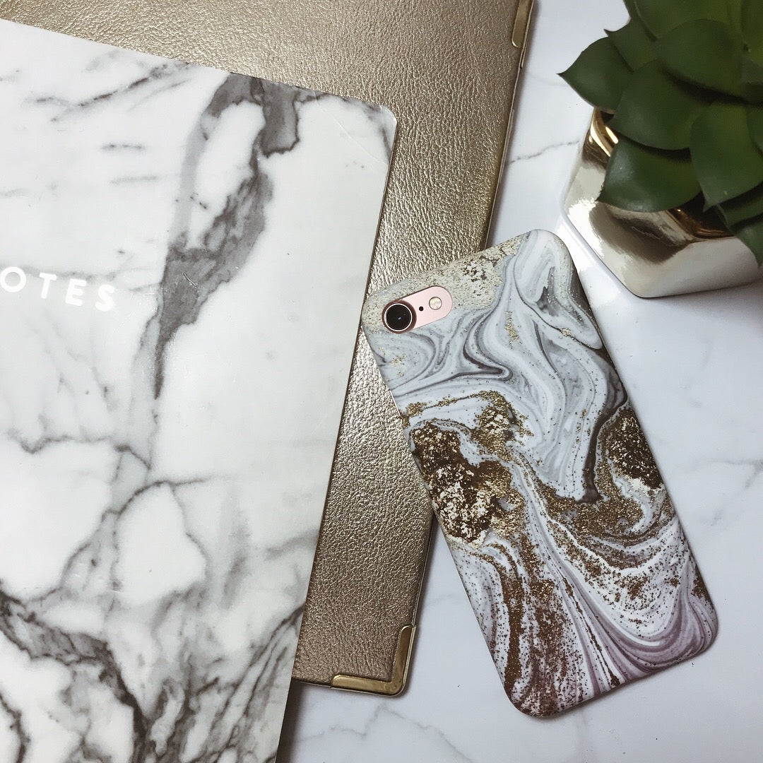 Gold Marble Case (4371464880181)