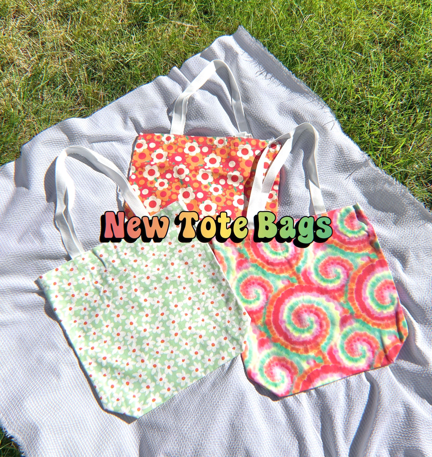 Summer Feeling Canvas Tote Bag
