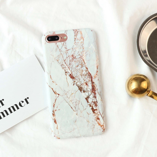 White Granite Stone Case (4371388301365)