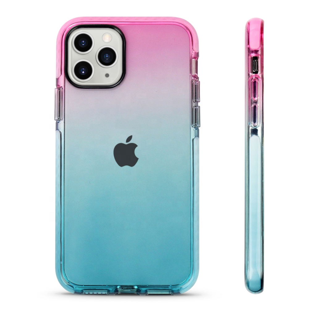 Pink & Blue Gradient iPhone 12 Case