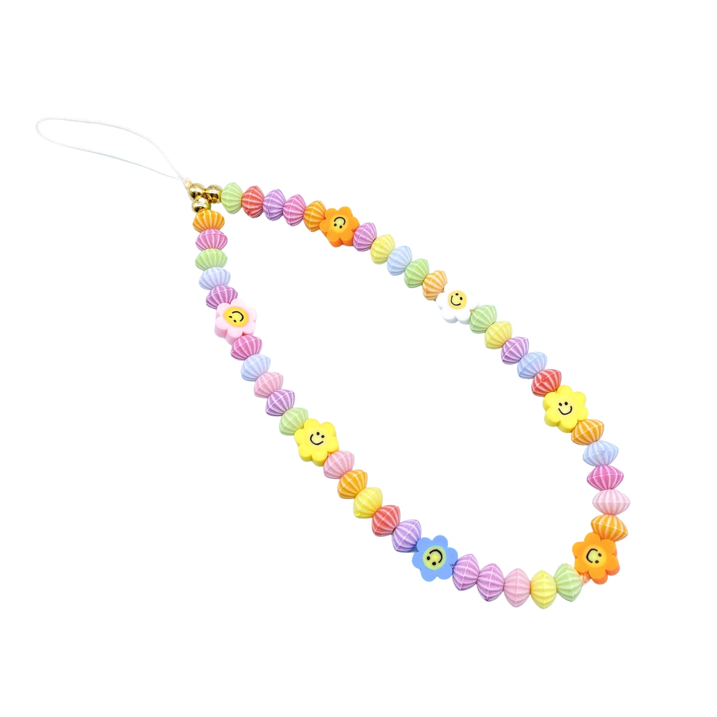 Pastel Dreams Beaded Phone Charm