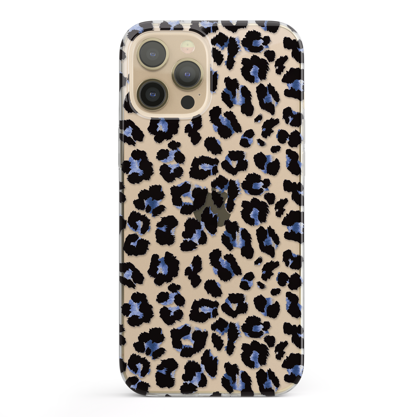 Blue Leopard iPhone 12 Case
