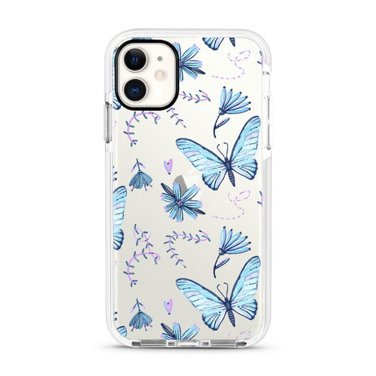 Blue Butterflies iPhone 13 Case