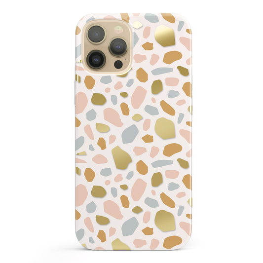 Nude Terrazzo iPhone 12 Case