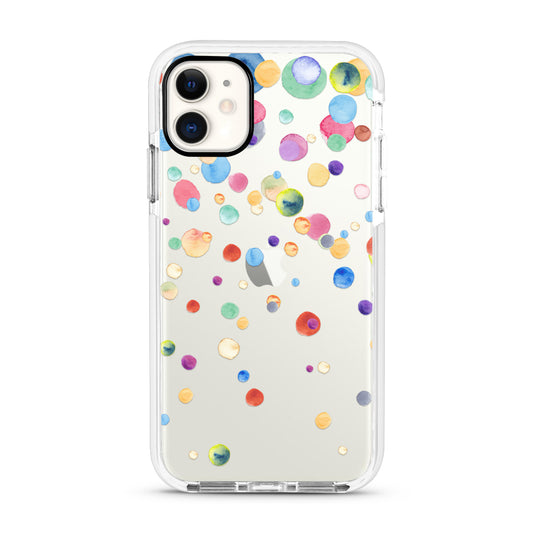 Watercolor Dots Impact Case (4370816794677)