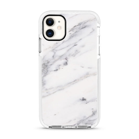 White Marble iPhone 12 Case