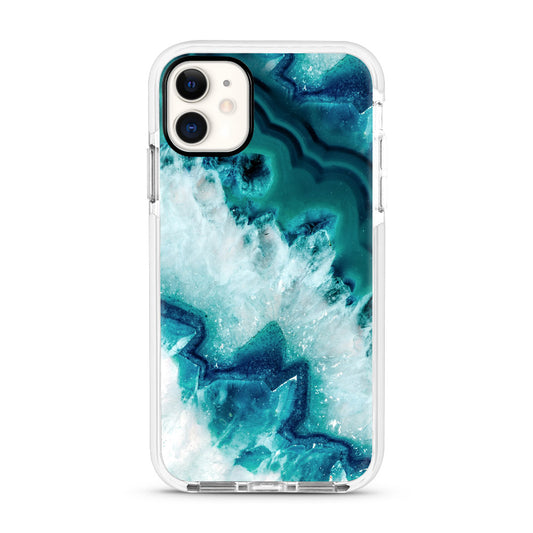 Blue Crystal iPhone 12 Case