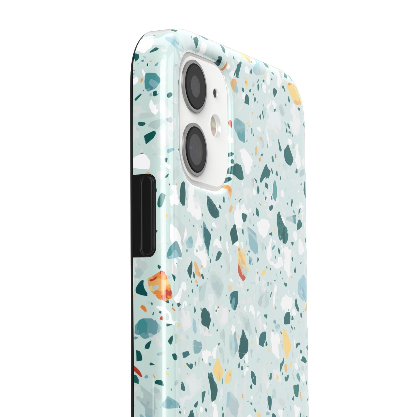 Blue Terrazzo iPhone Case